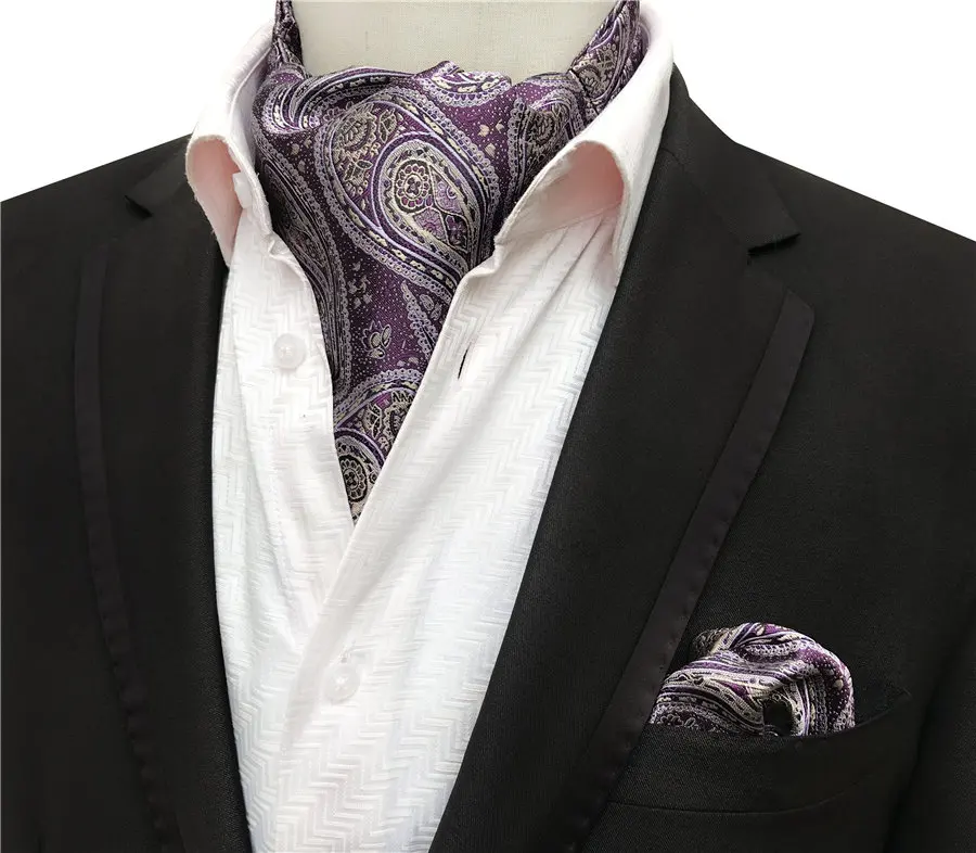 Модные Для мужчин шейный платок Pocket Square Set Высокое качество тканые модников комплекты чтобы соответствовать костюмы