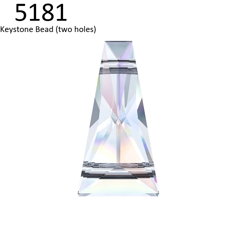 (1 шт.) 13*7 мм 17*9 5181 Трапецеидальный камень хрустальные бусины от Swarovski сделанные в