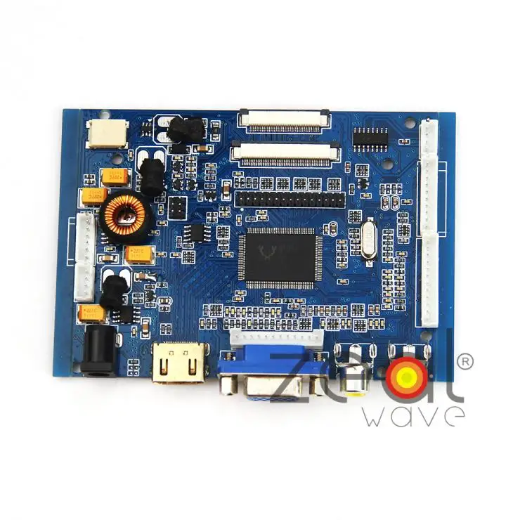 

1 x (HDMI+VGA+2AV+AUDIO) Controller Board For 5.6Inch TFT HYUNDAI HV056WX1 100 HV056WX1-100 1280*800