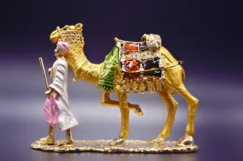 

QIFU Camel Animal Craft Jewelry Box Arab Wedding Souvenir Gift