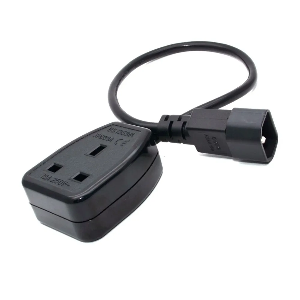 Европейская розетка шнур питания штекер IEC 320 C14 Schuko CEE7/16 2 контактный гнездовой
