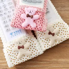 Медведь ткань кружева ТВ кондиционер Дистанционное управление чехлы с бантом пылезащитный чехол TN88