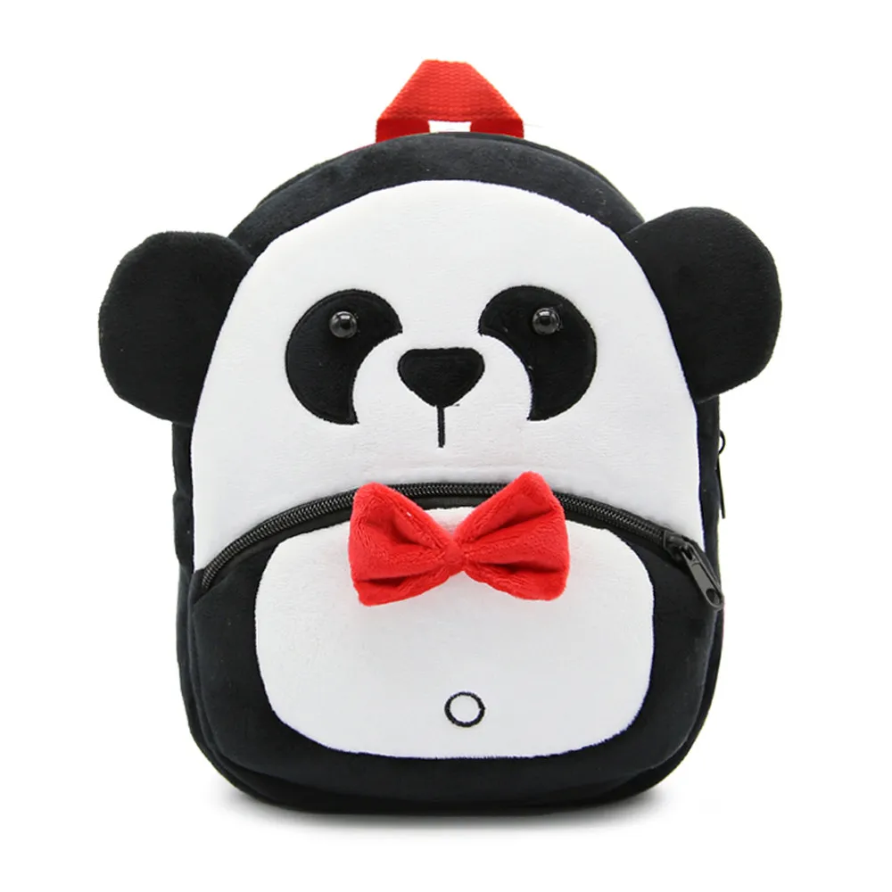 Детские рюкзаки для детского сада, школьный ранец для мальчиков и девочек с милыми мультяшными животными, Вельветовая детская школьная сумка, рюкзак mochila#40