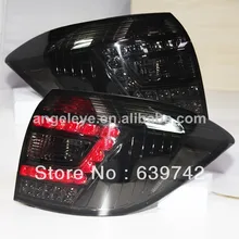 2008-2010 год Highlander светодиодные задние фонари заднего света все черный Цвет LDV2