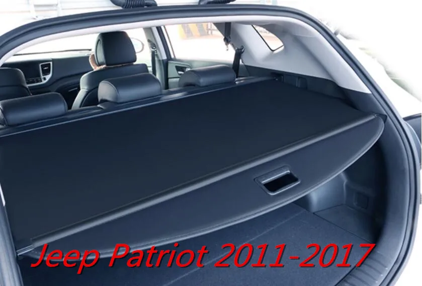 

JINGHANG Car Rear Trunk Security Shield Cargo Screen Shield shade Cover Fits For Jeep Patriot 2011 2012 2013 2014 2015 2016 2017