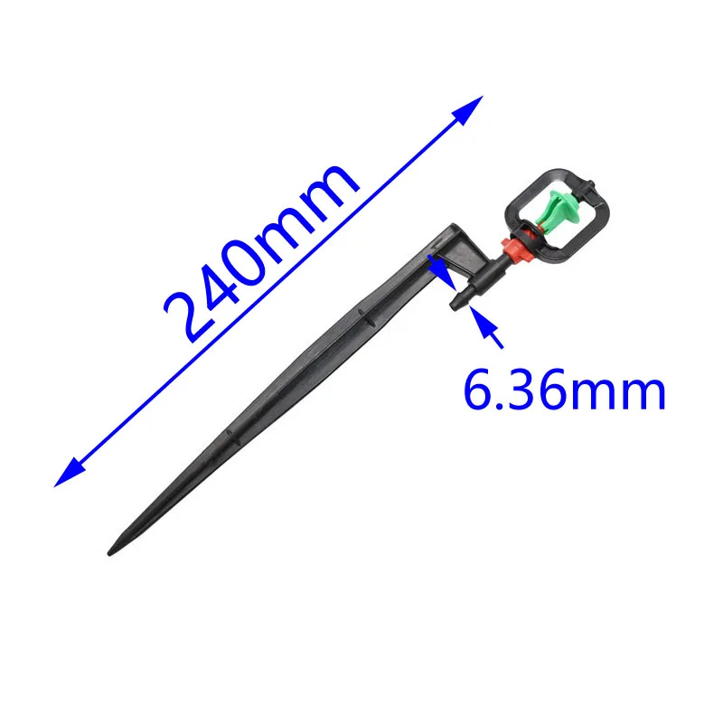 Орошения Распылитель для сада вращающийся распылитель воды пластиковые насадки Спайк конические полива растений полива и орошения 50 шт