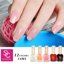 High Quality Nail Polish Nude Candy Color Long Lasting DIY Beauty Nail Art Tools 19 Colors 14ml