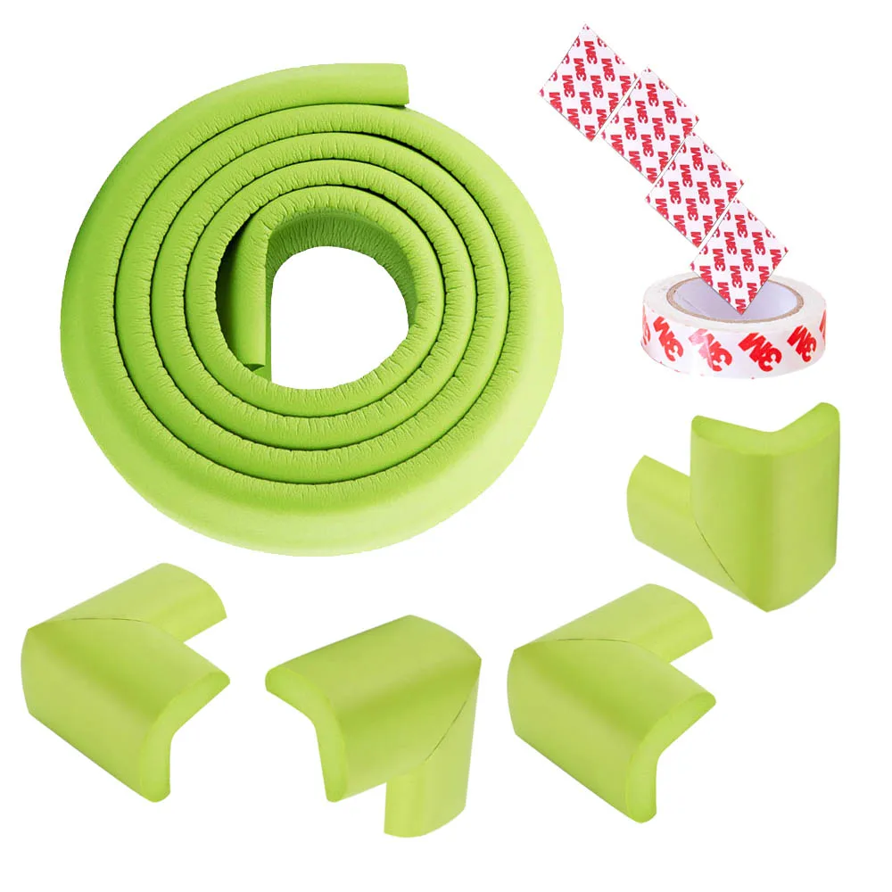 Edge Armor 4 CORNER Cushions PLUS 2 Metres of Edge Guard Premium