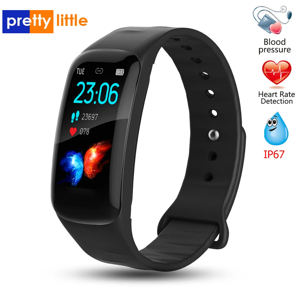 

1.14" Smart Wristband H29 Heart Rate Watch Blood Pressure Monitor Smartband Sport Activity Tracker Smart Band Bracelet Clock