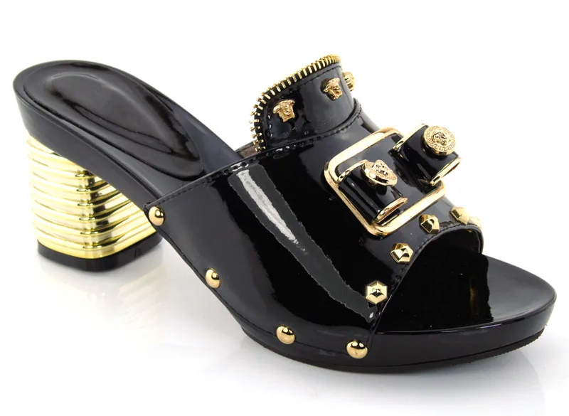 clog heels with strap