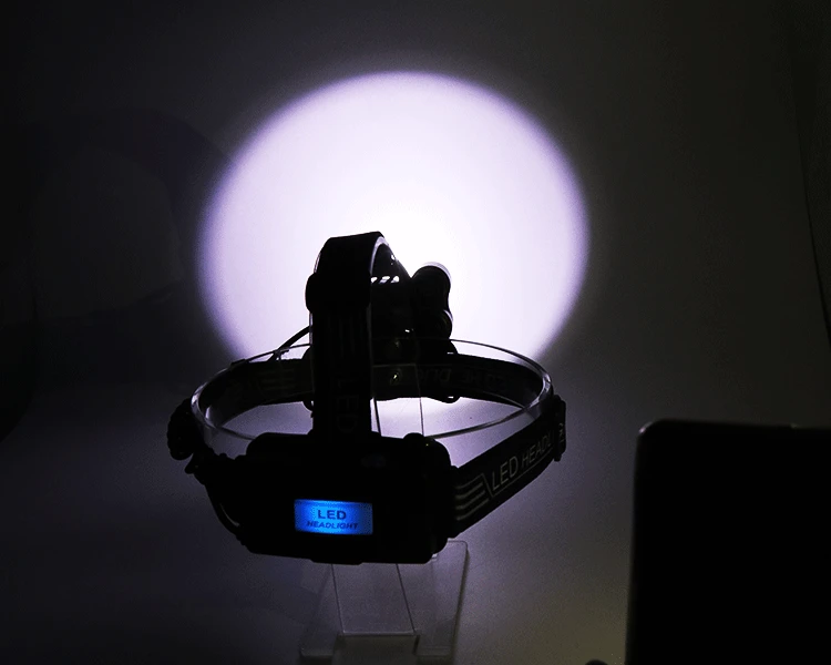 Супер яркий светодиодный налобный фонарь 20000 люмен светодиодный головной свет зондирующая лампа водостойкая фара независимая дальняя и