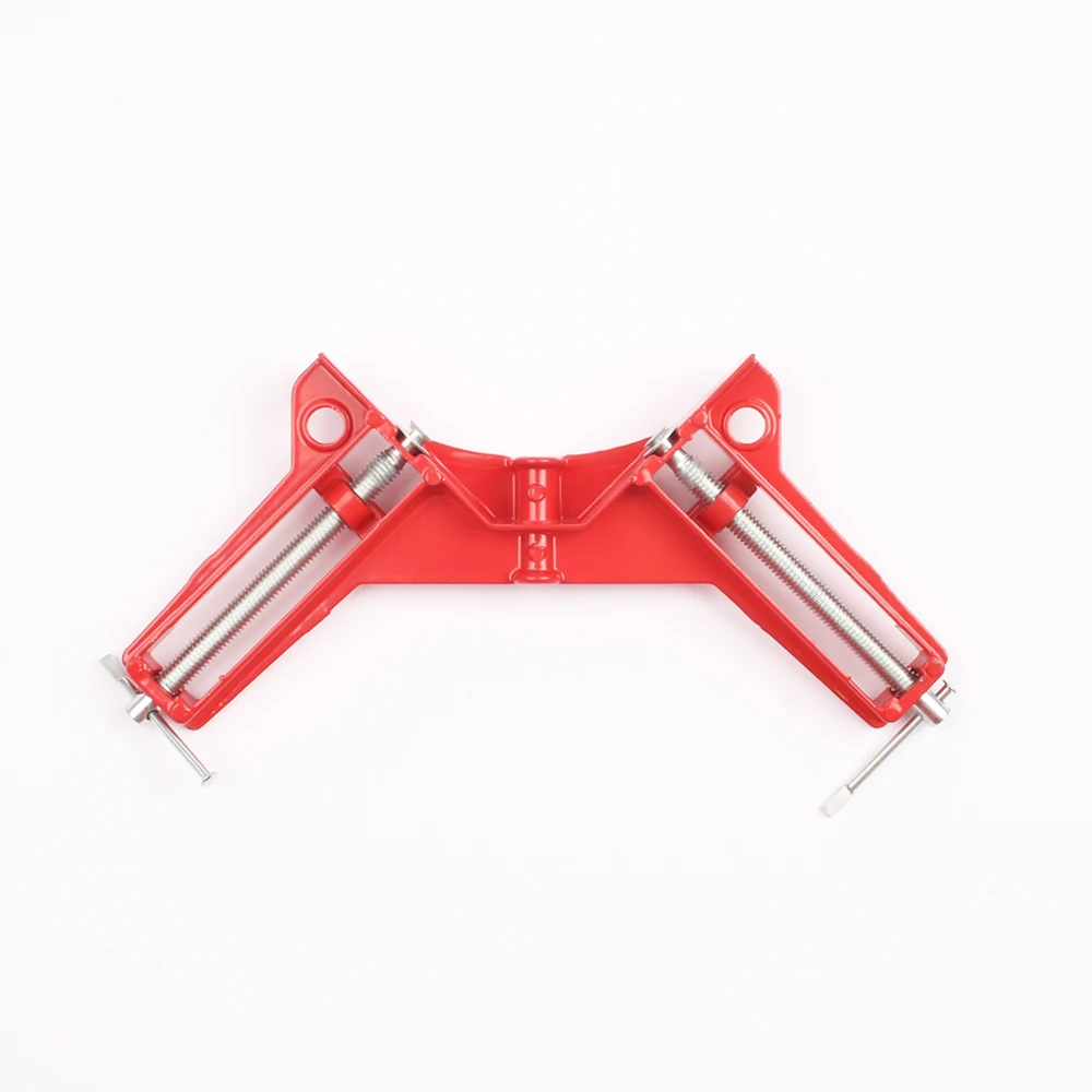 Rugged 90 Degree Right Angle Clamp Clip DIY Corner Clamps Quick Fixed Glass Wood Picture Frame Woodwork Right Angle Corner