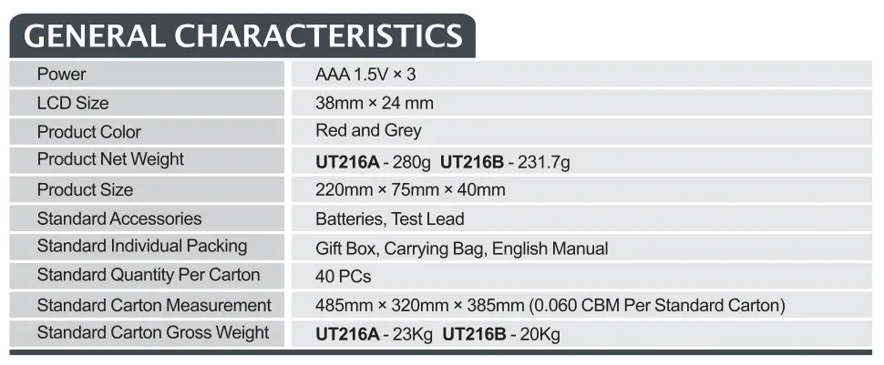 UT216A 216B -2