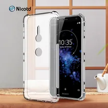 Ультратонкий Мягкий ТПУ чехол для sony Xperia XZ3 1 10 PLUS, прозрачный силиконовый чехол, сумки для sony Xperia L3 L2 XA2 XA1 L1 XZ1 XZ Compact