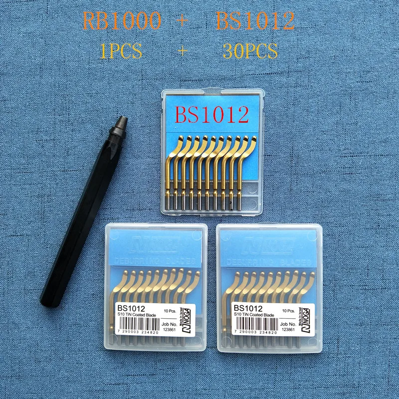 

Metal clip type scraper/ aluminum handle deburring, rotary iron shank trimming knife, copper and aluminum deburring blade RB1000