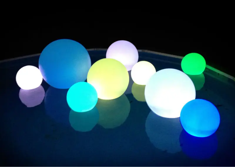 

20cm Multi Color Changing Night Light Led Ball garden ball lamp