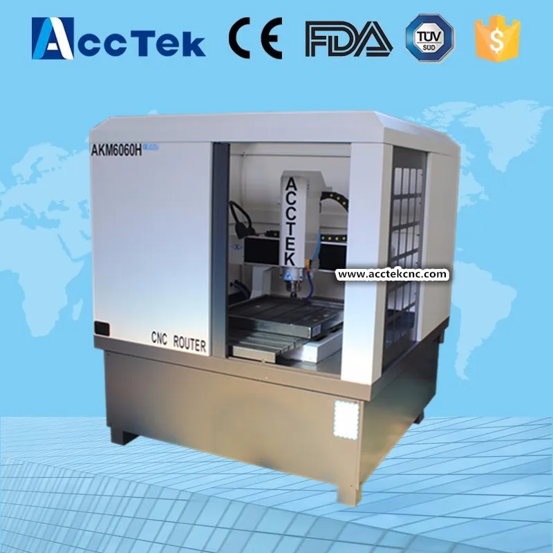 

Precision Small fast speed 6060 cnc mold milling machine cnc router for metal engraving