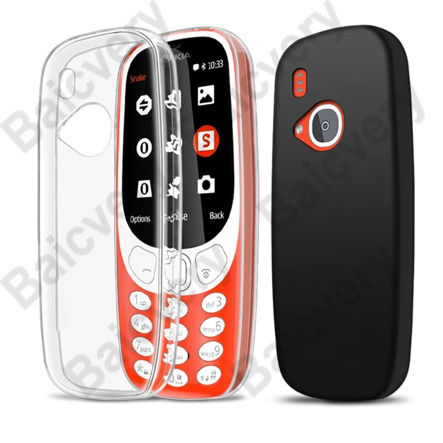Супертонкий Мягкий Силиконовый ТПУ чехол для Nokia 3310 2017 TA 1030 N3310 новый накладка 2 4