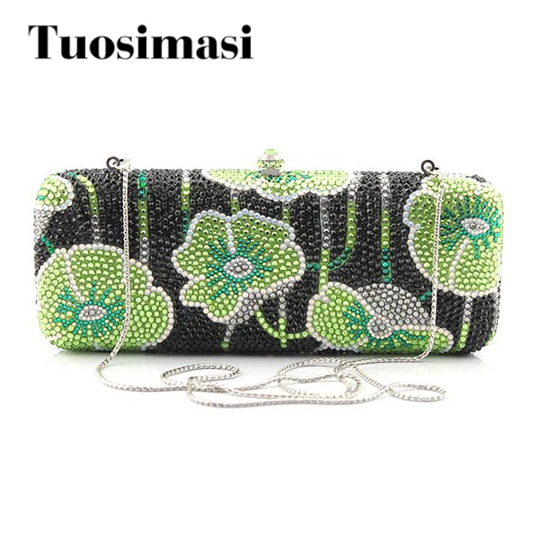 Beautiful Handmade Ladies Rhinestone Evening woman party bags