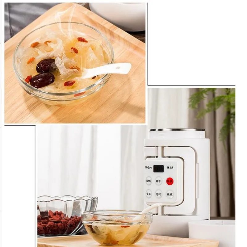 

220V Mini Electric Kettle Multifunctional Electric Cooker Stewer 0.7L For Travel Outdoor Kettle Good Quality EU/AU/UK/US Plug