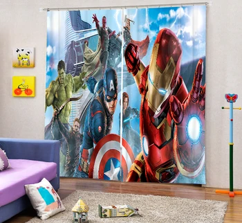

Customer Customization Channel 3D Blackout Window Curtain Drapes For Living room Bed room Hotel Wall Tapestry Cortinas