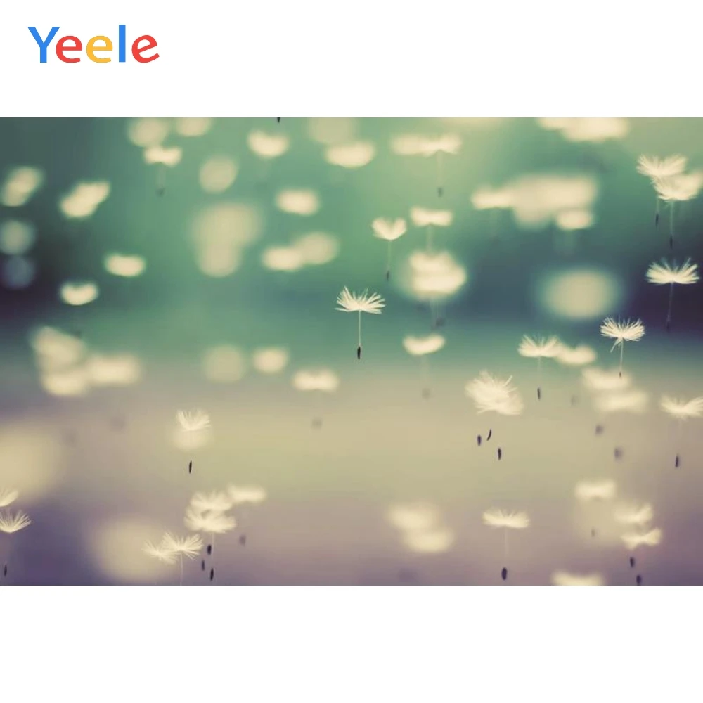 

Yeele Dandelion Flower Fly Outdoor Children Portrait Photography Backgrounds Customized Photographic Backdrops For Photo Studio