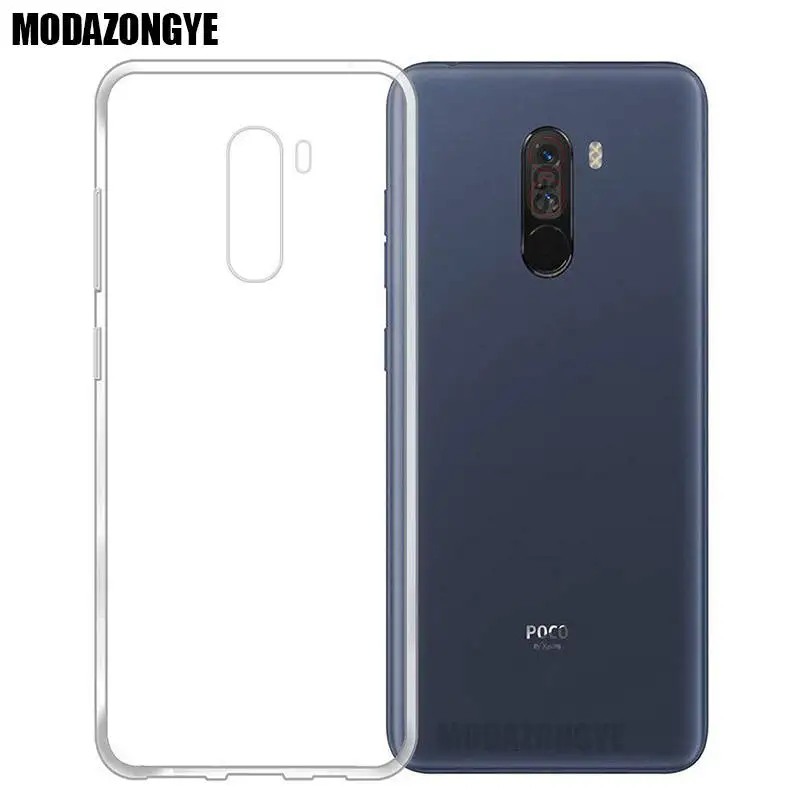 Xiaomi Pocophone F1 Case Xiaomi Poco F1 Case Soft Transparent TPU Back Cover Phone Case Xiaomi Pocophone F1 F 1 Global Version