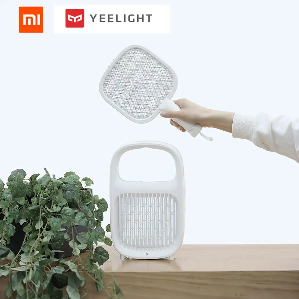 

Xiaomi Yeelight Electric Mosquito Swatter Layers Mesh Electric Handheld Mosquito Killer Insect Fly Bug Mosquito Swatter Killer