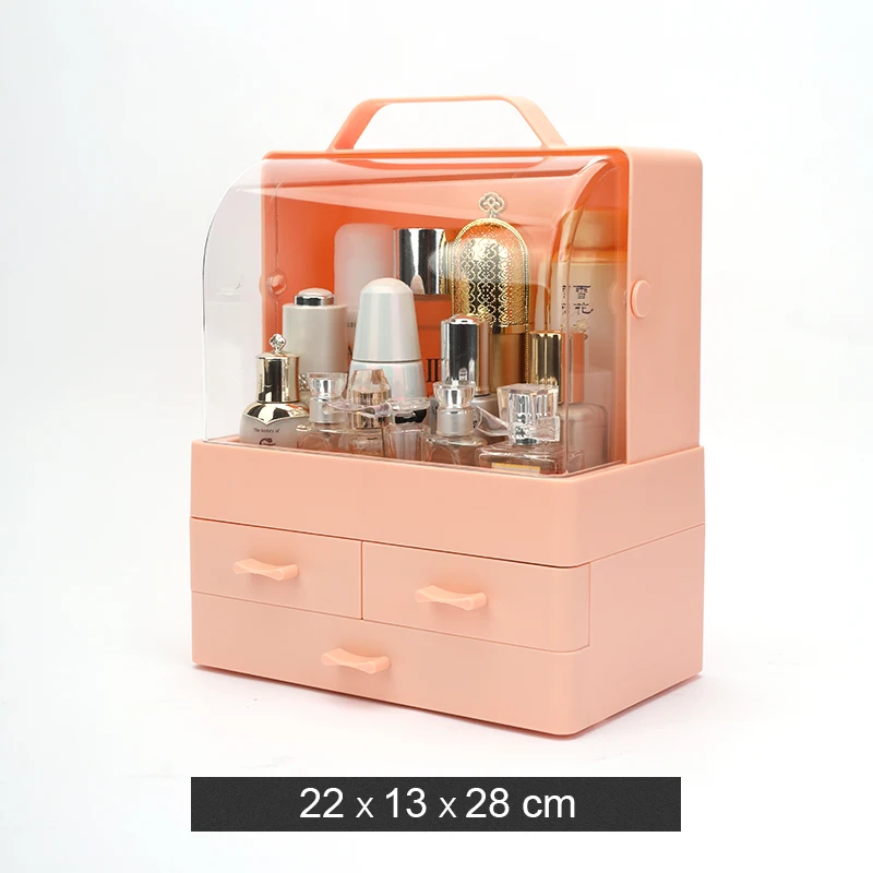 

Cosmetic storage box dustproof shelf desktop skin care products lipstick box mask storage cosmetic case