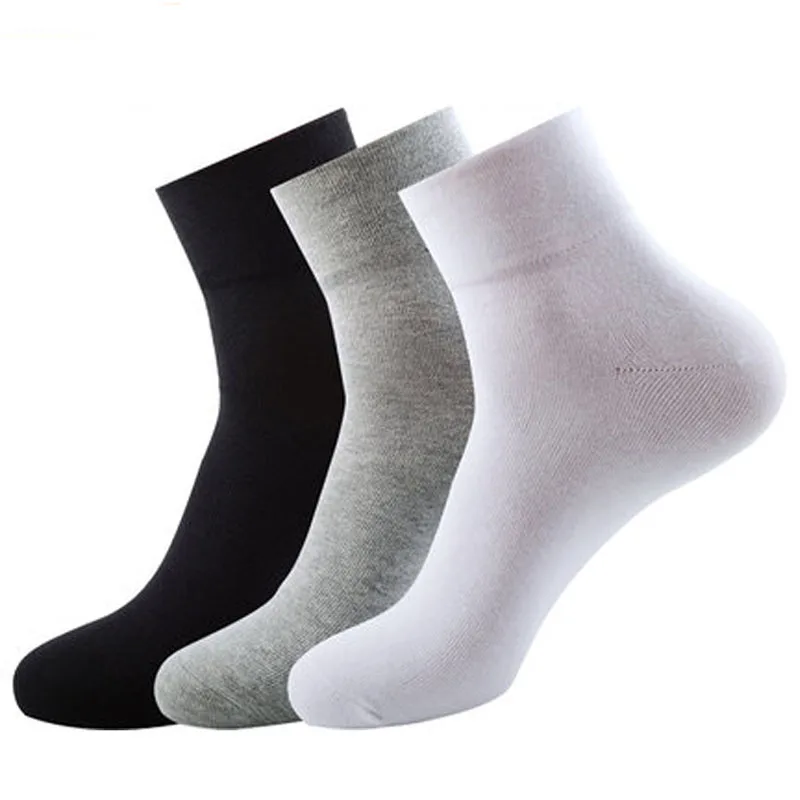 High Quality Casual Men's Business Socks For Men Cotton Brand Crew