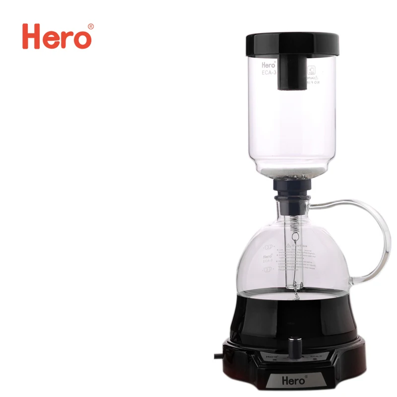  Hero 2016 Electric Coffee Syphon Pot Hot Sale Electrical Siphon Coffee Tea Maker 3 Cups ECA-3 