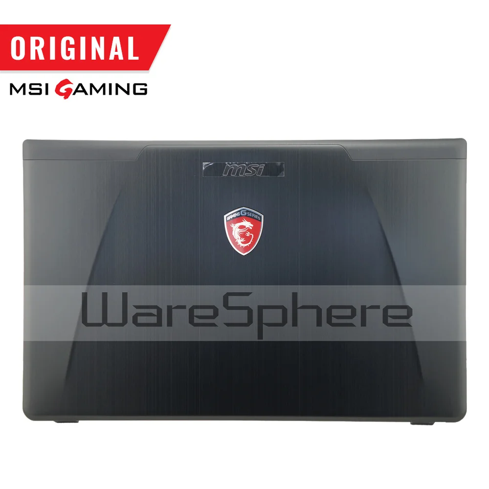 ЖК задняя крышка для MSI GE60 307-6GFA214-Y31 3076GFA214Y31/Упор для рук верхний чехол 3076GCC415Y31 черный - Цвет: LCD Back Cover