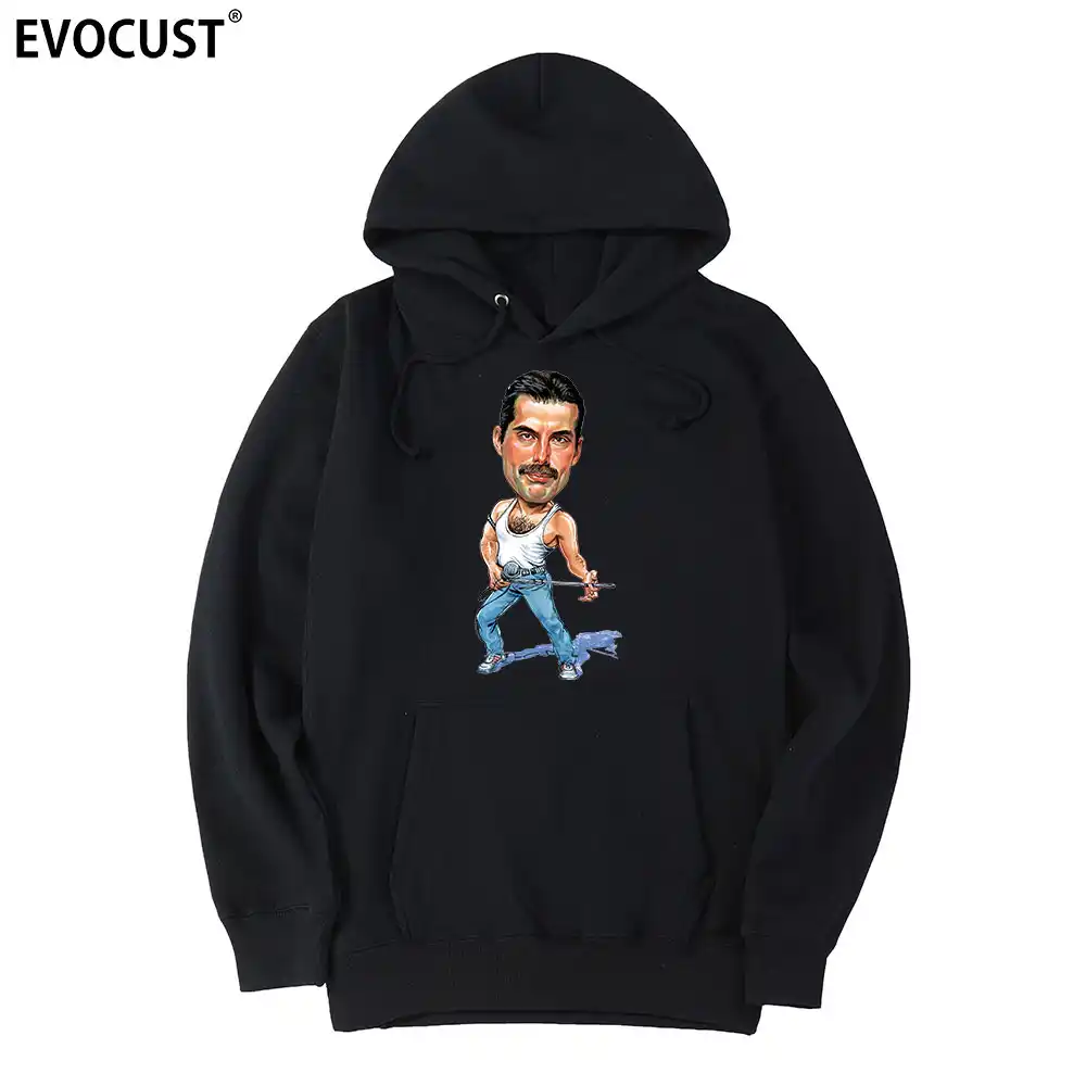 queen band zip up hoodie