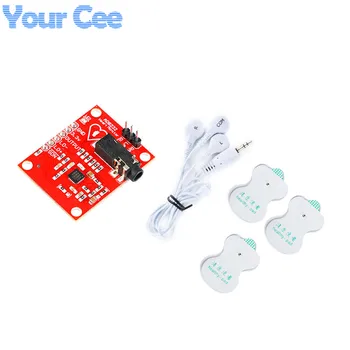 

Ecg Module AD8232 ecg Measurement Pulse Heart Monitoring Sensor Module kit Heart Rate Pulse Sensing DIY For Arduino