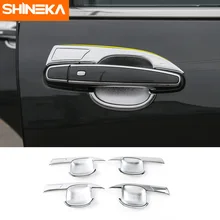 SHINEKA автомобильный Стайлинг дверная ручка Чаша крышка интерьера отделка для Chevrolet Equinox ABS аксессуары
