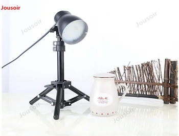 

LED Lighting light small photographic lamp telescopic spotlight commodity still table Desktop Studio lamp CD50 T03