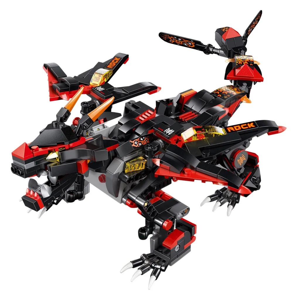 

Robot toy smart interactive intelligent DIY Building Blocks Walking RC Smart Dinosaur Electronic Robot STEM Toy for Kids D300228