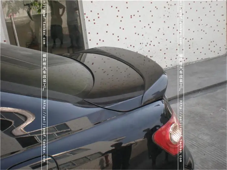 Подходит для Toyoda REZI 2005-2009 задний спойлер из углеродного волокна заднее крыло