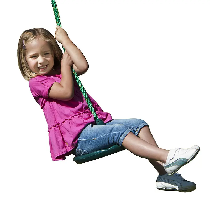 Kids Indoor/Outdoor Disc Swing Seat Monkey Rope Tree Swing with Chain Great for Tree, Swing Set, Backyard, Playground, Playroom Kids Indoor/Outdoor Disc Swing Seat Monkey Rope Tree Swing with Chain Great for Tree, Swing Set, Backyard, Playground, Playroom