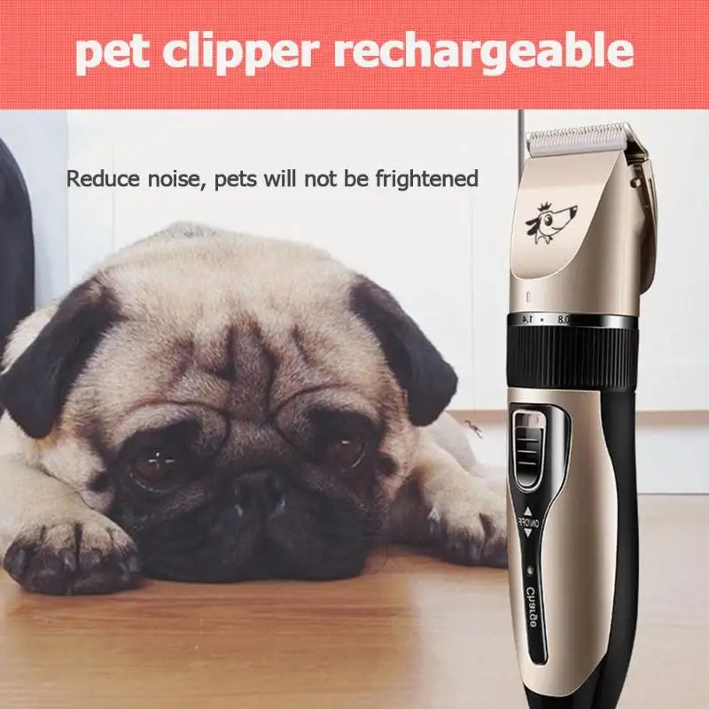 Электрический триммер для волос для домашних собак машинки для стрижки волос Резак для кошек инструмент для бритвы