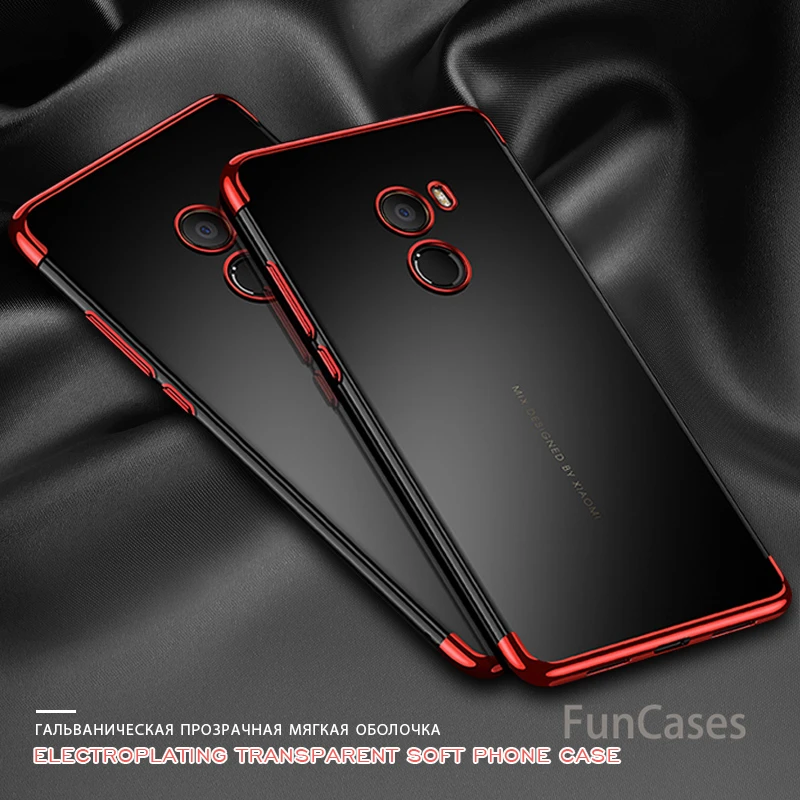 Мягкий силиконовый чехол из ТПУ для Xiao mi F1 MAX3 6 8 SE lite A2 A1 x2 прозрачная задняя крышка