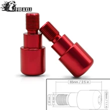 Высокое качество мотоцикл наконечники на руль ручка ручной бар заканчивается колпачки руля для Yamaha FZ-07 XJ6 MT07 10 FZ 10