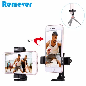 

New 360 degree Rotating Metal phone holder Bracket for iphone xiaomi smartphones mini portable table tripod for phones cameras