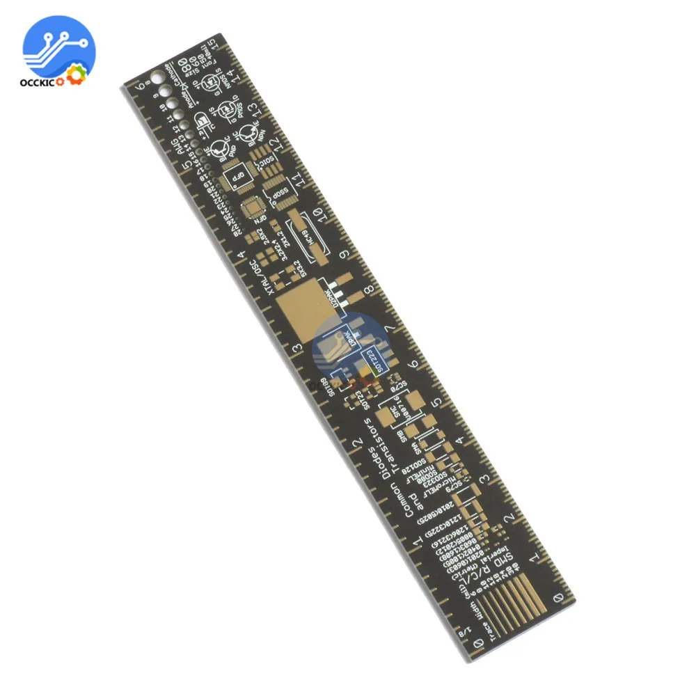 Линейка PCB v2 6 &quotдля электронных инженеров/Geeks/Makers/Arduino вентиляторов|ruler|ruler pcb |