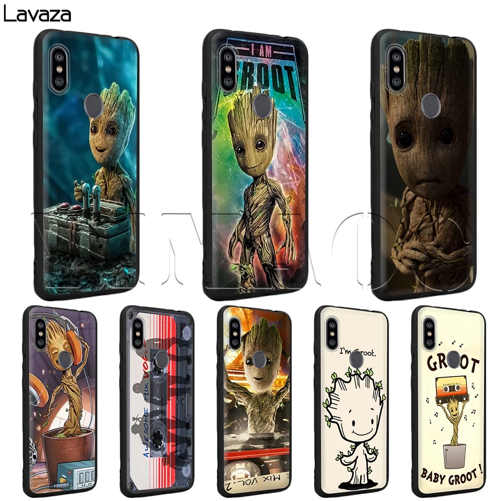 Groot чехол для Xiaomi Redmi Note 8 9 S K30 Pro MI MAX на возраст 3 6 SE A1 A2 A3 10 Lite Plus 8A F1 |