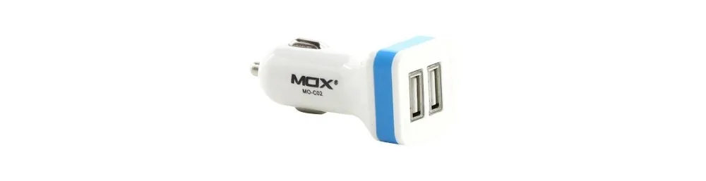 Мокс с двумя USB автомобильное зарядное устройство MO-C02 |