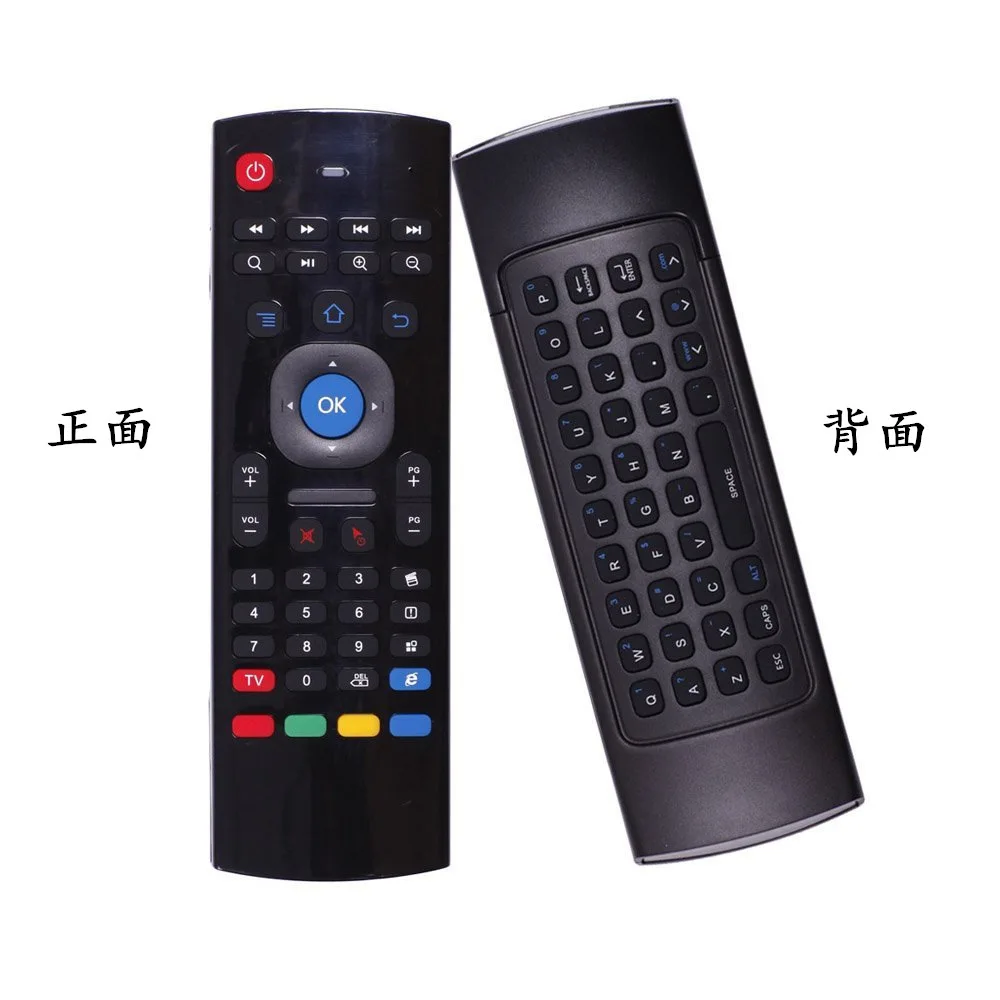 

REDAMIGO Wireless Portable Keyboard Controller Air Mouse 2.4G Wireless Remote Control for Smart TV Android TV box mini PC RCLMX3