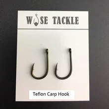 20 шт. Boilie широкий Gape крюк матовый черный или камуфляж зеленый тефлон покрытием-химически заточенный-PTFE покрытием для рыбалка на Карпов