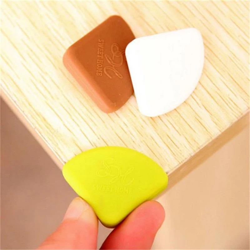 4 pcs مكافحة الاصطدام الزجاج زاوية الحرس طاولة شاي Crashproof حماية الزاوية غطاء الأطفال لوازم السلامة حماة