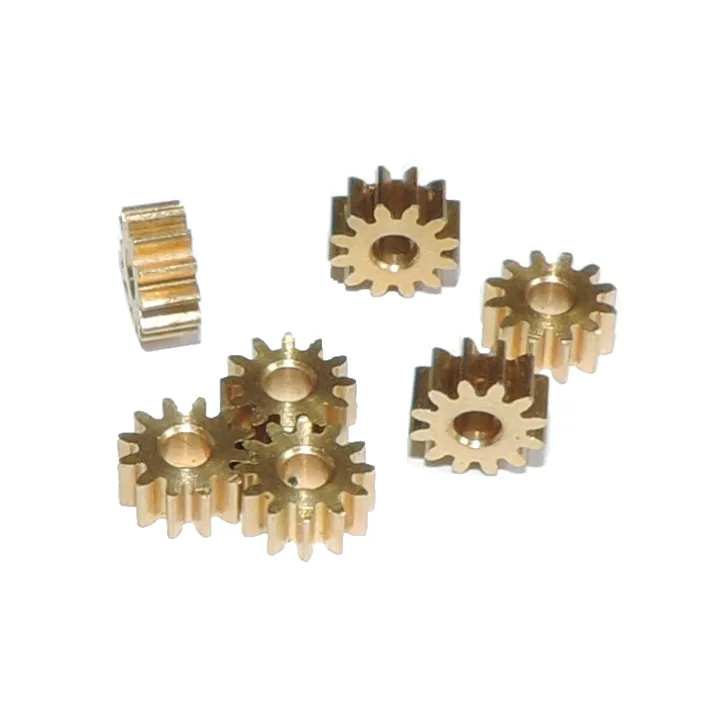 

5PCS M0.4 * 12T motor output teeth M0.4 modulus 12 teeth diameter: 5.6MM high 2.5MM bore 2.0MM negative tolerance